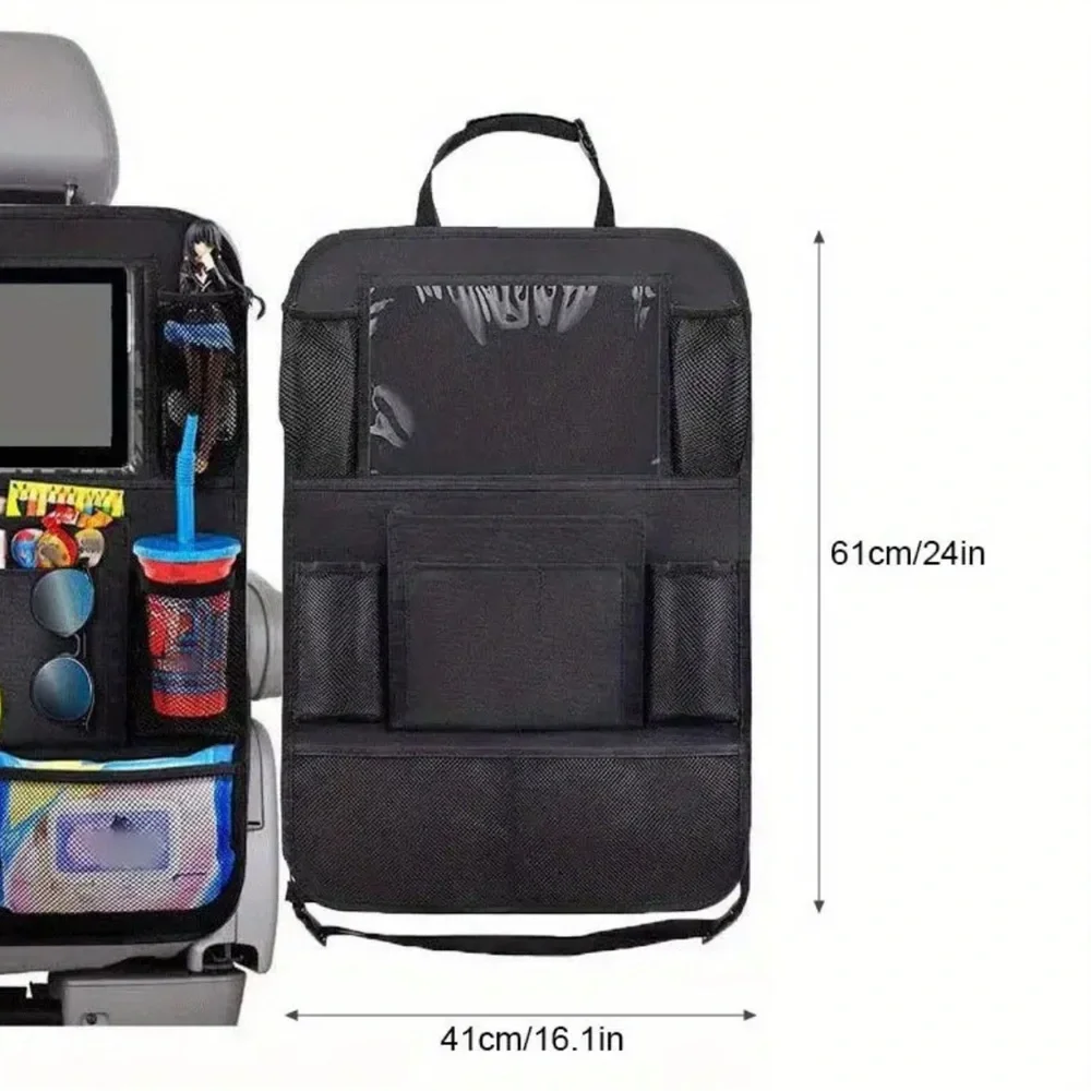 NEW Car Seat Organizer with Tablet Holder - Picture 3 of 5